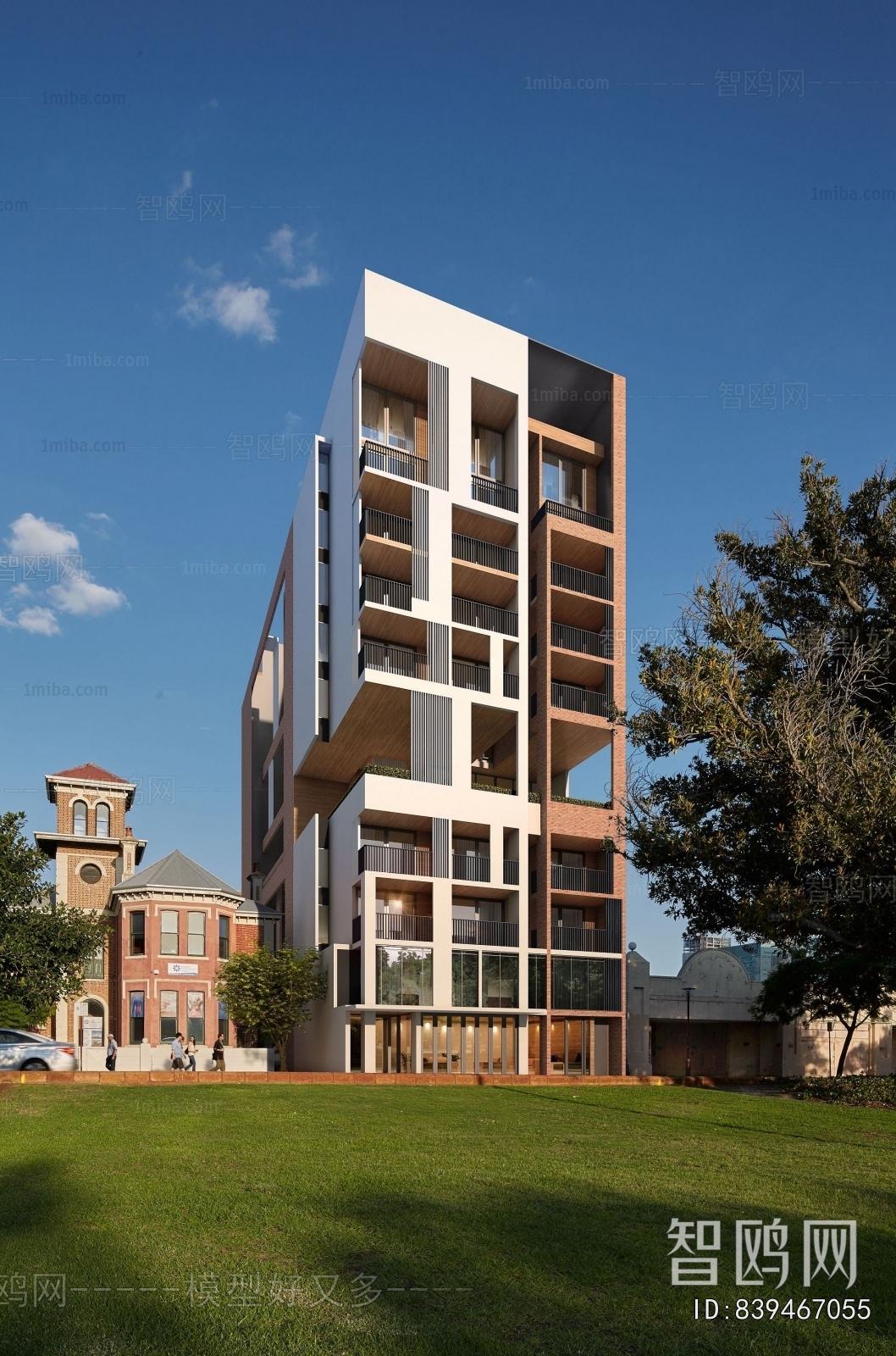 Modern Building Appearance