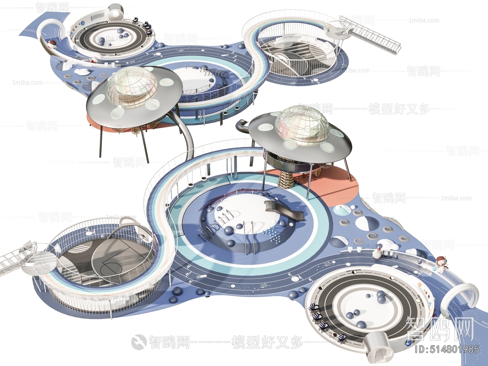 Modern Park Landscape