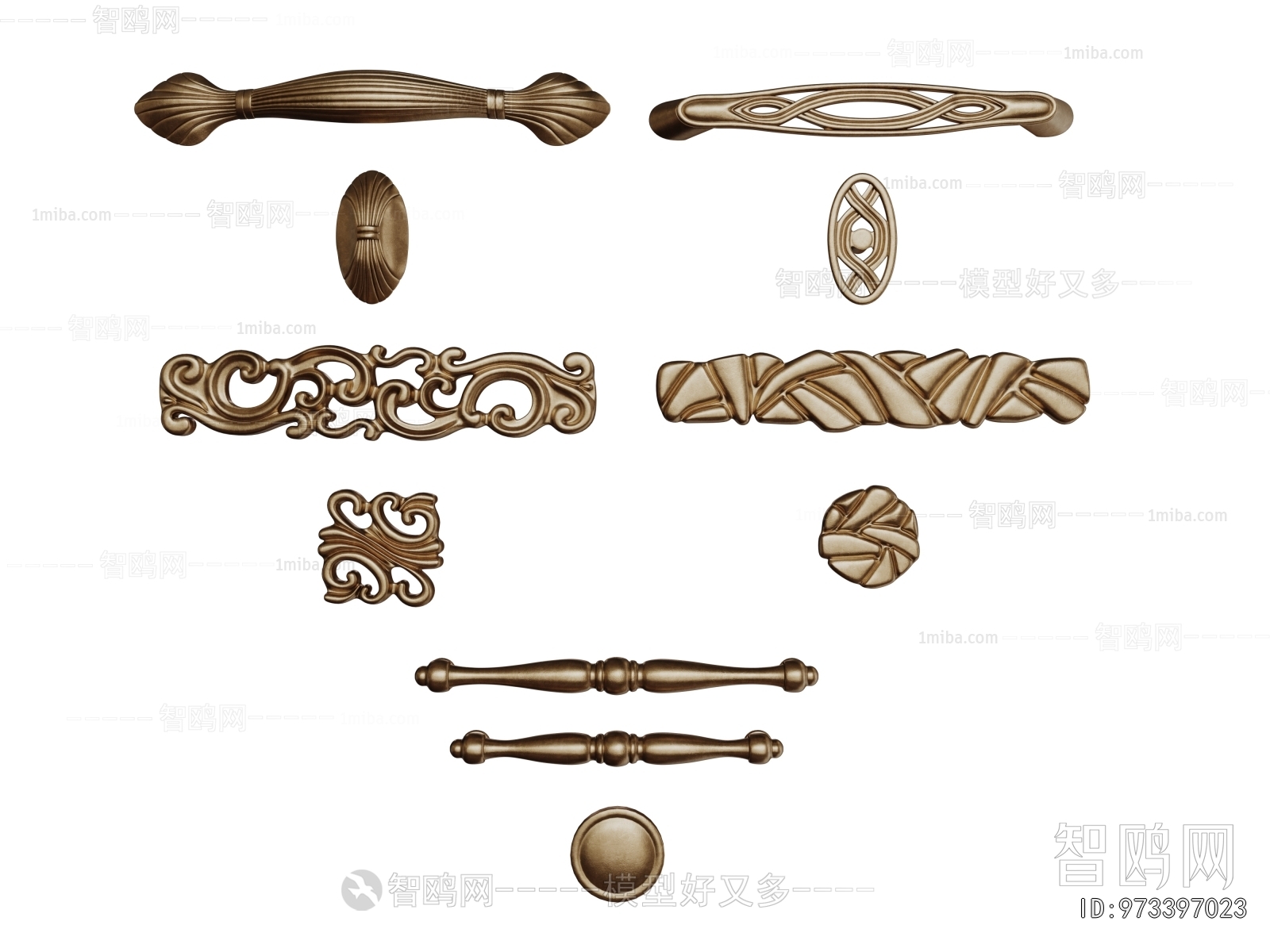 French Style Door Handle