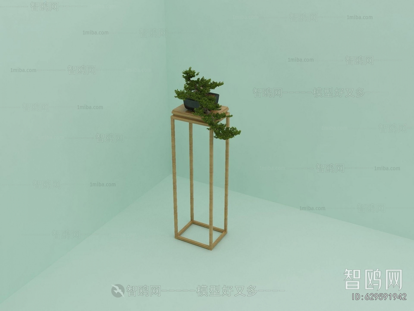 New Chinese Style Flower Shelf