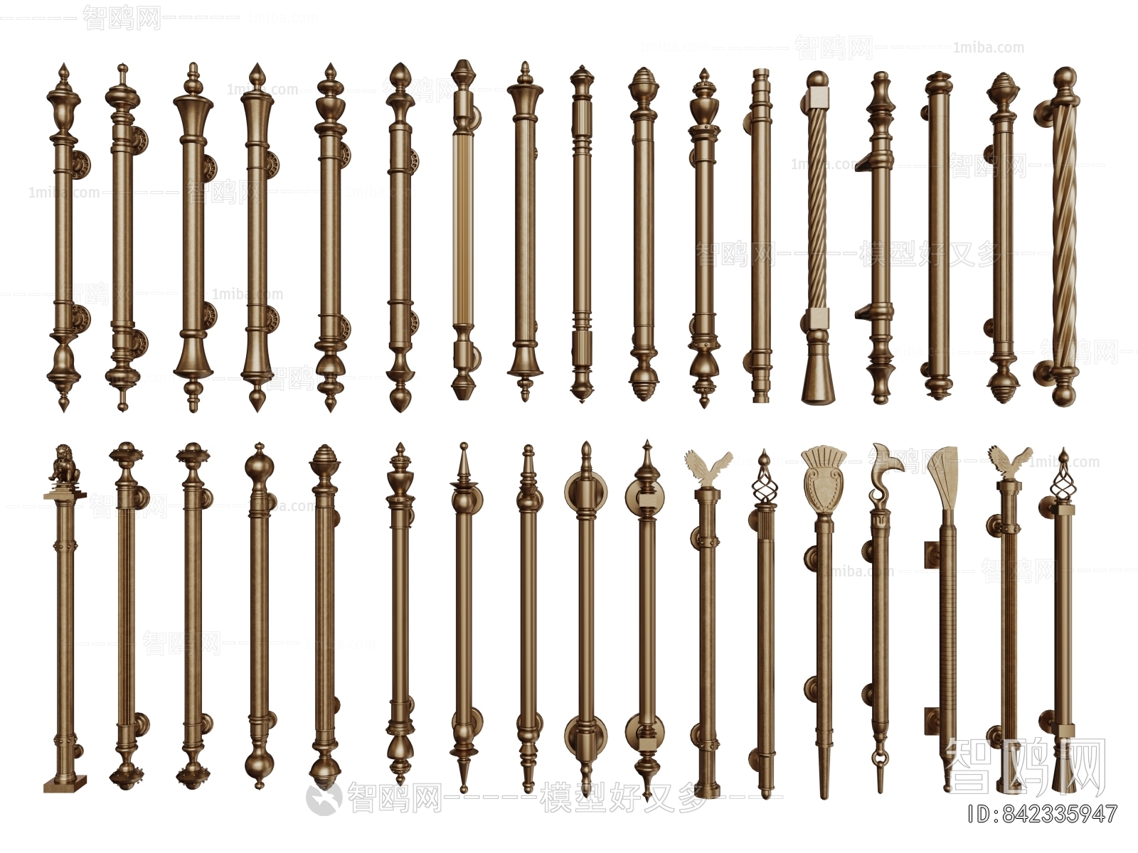 French Style Door Handle