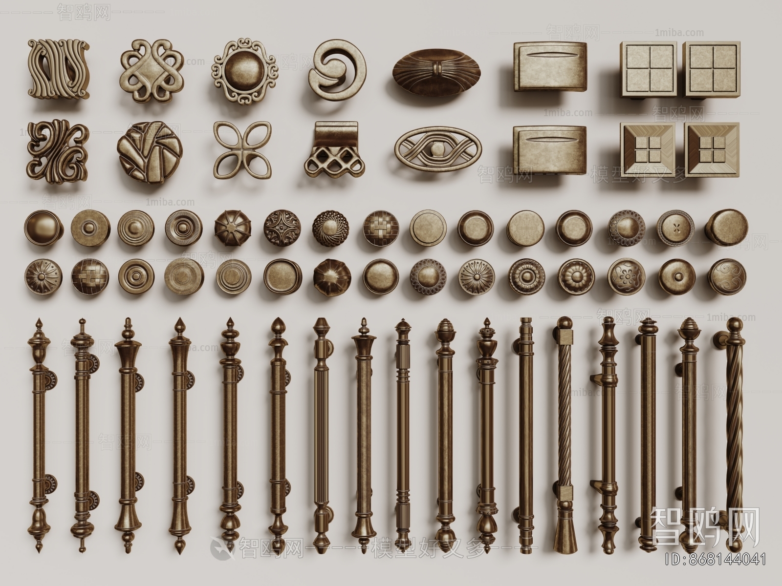 French Style Door Handle