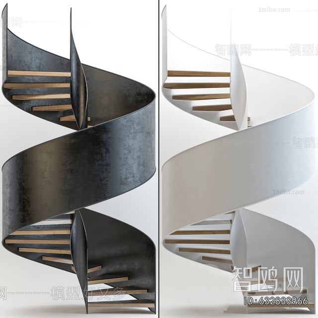 Modern Rotating Staircase