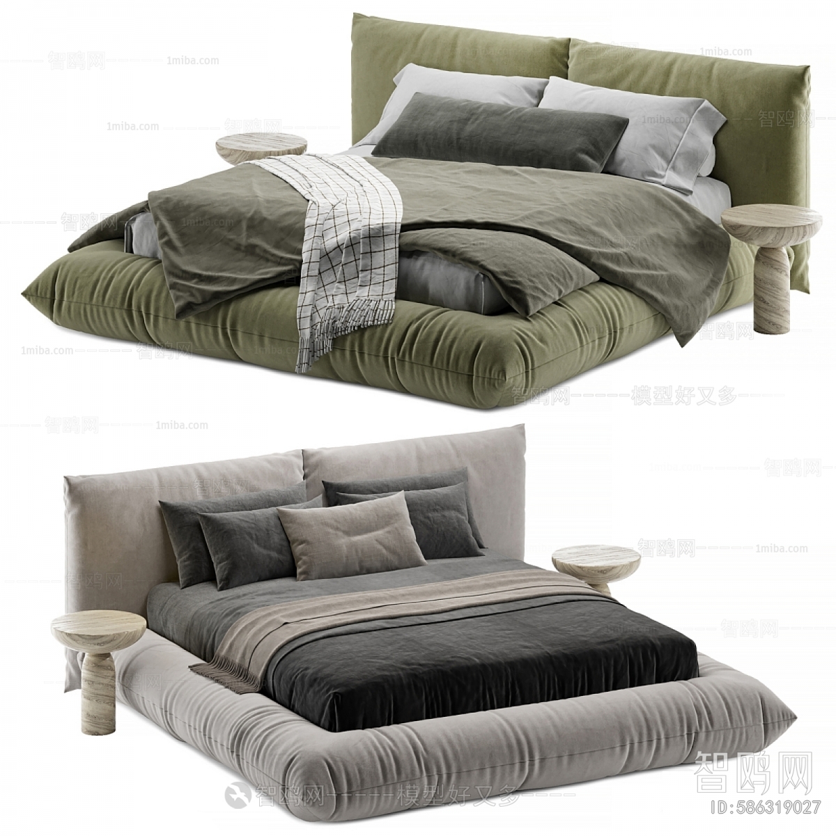 Modern Double Bed