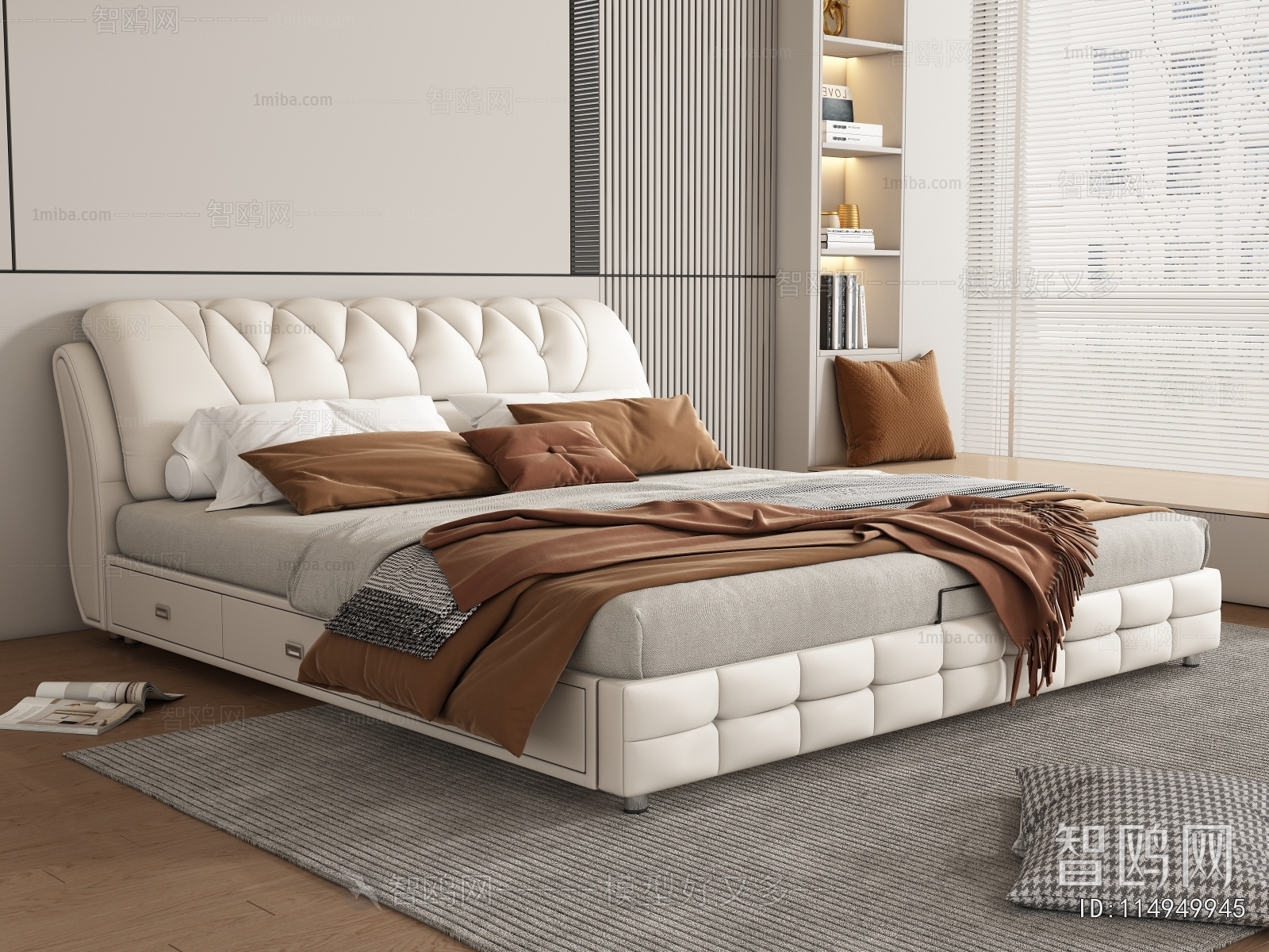 Modern Double Bed