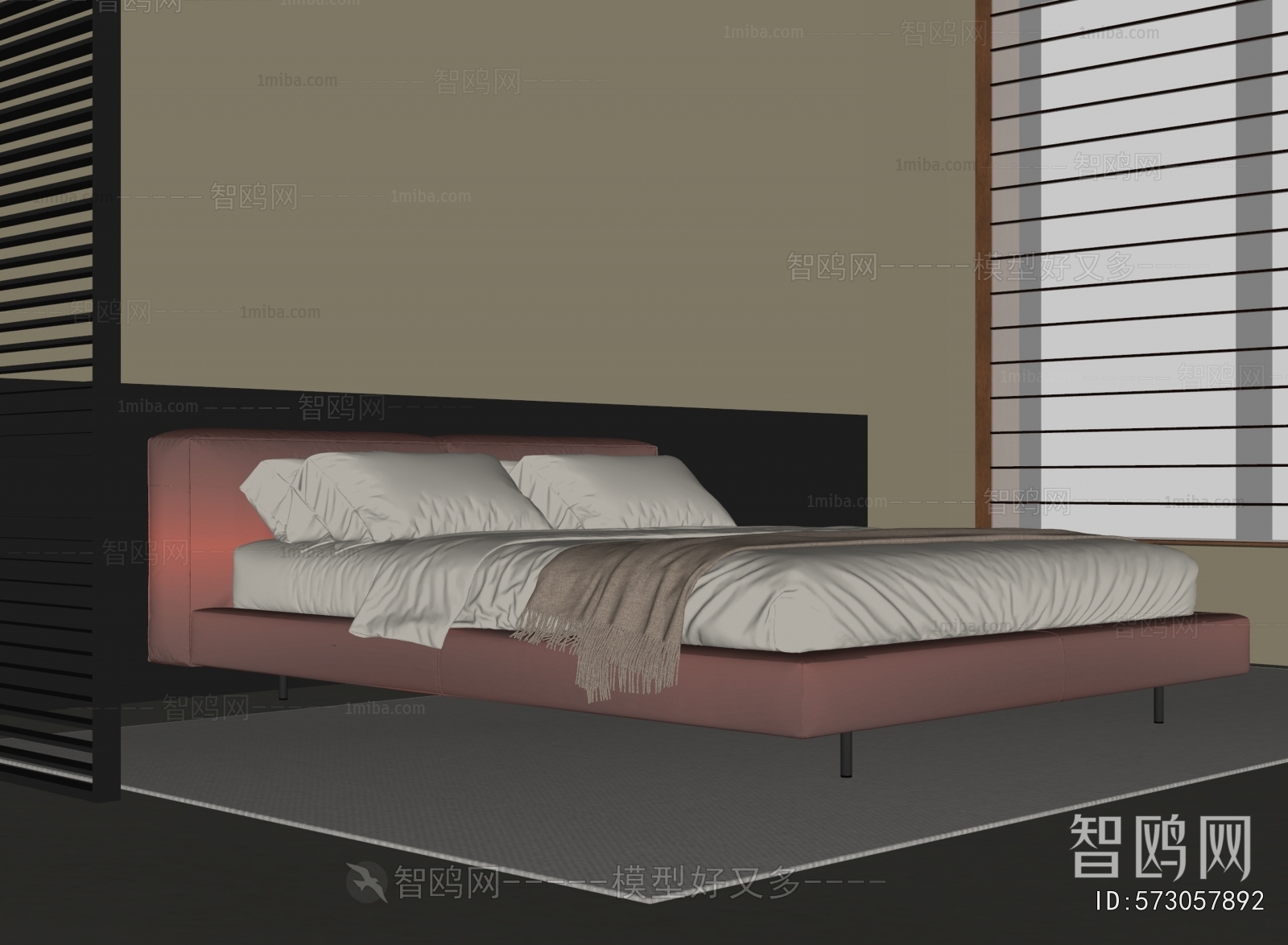 Modern Double Bed
