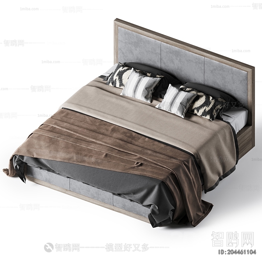 Modern Double Bed