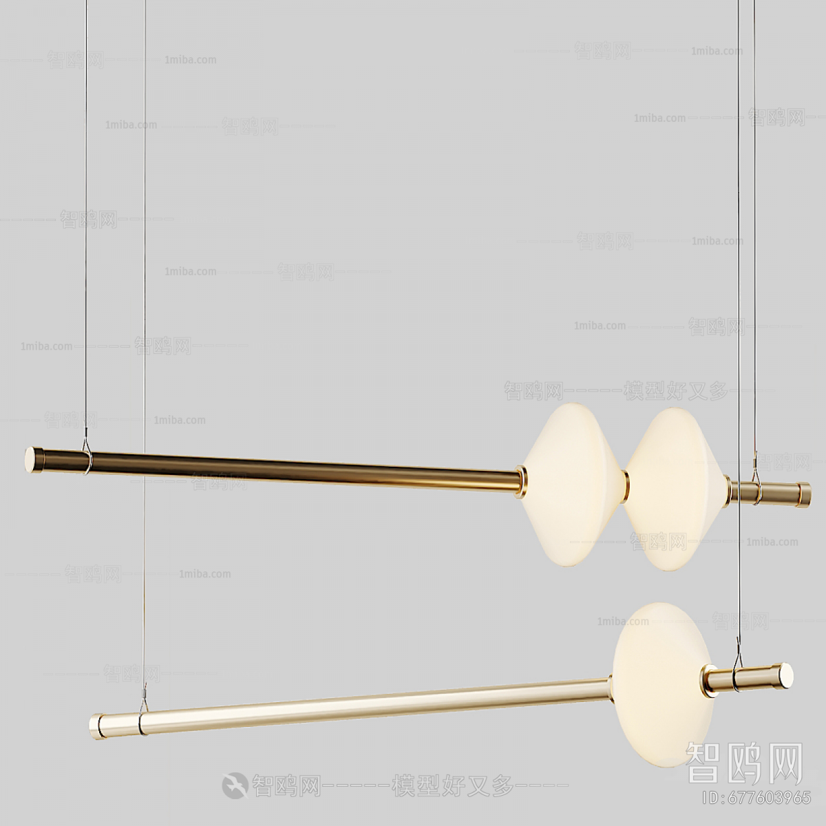 Modern Long Chandelier