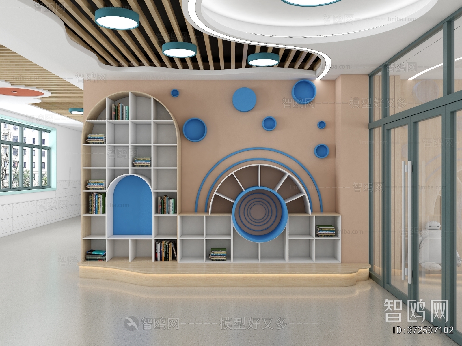 Modern Kindergarten Hall