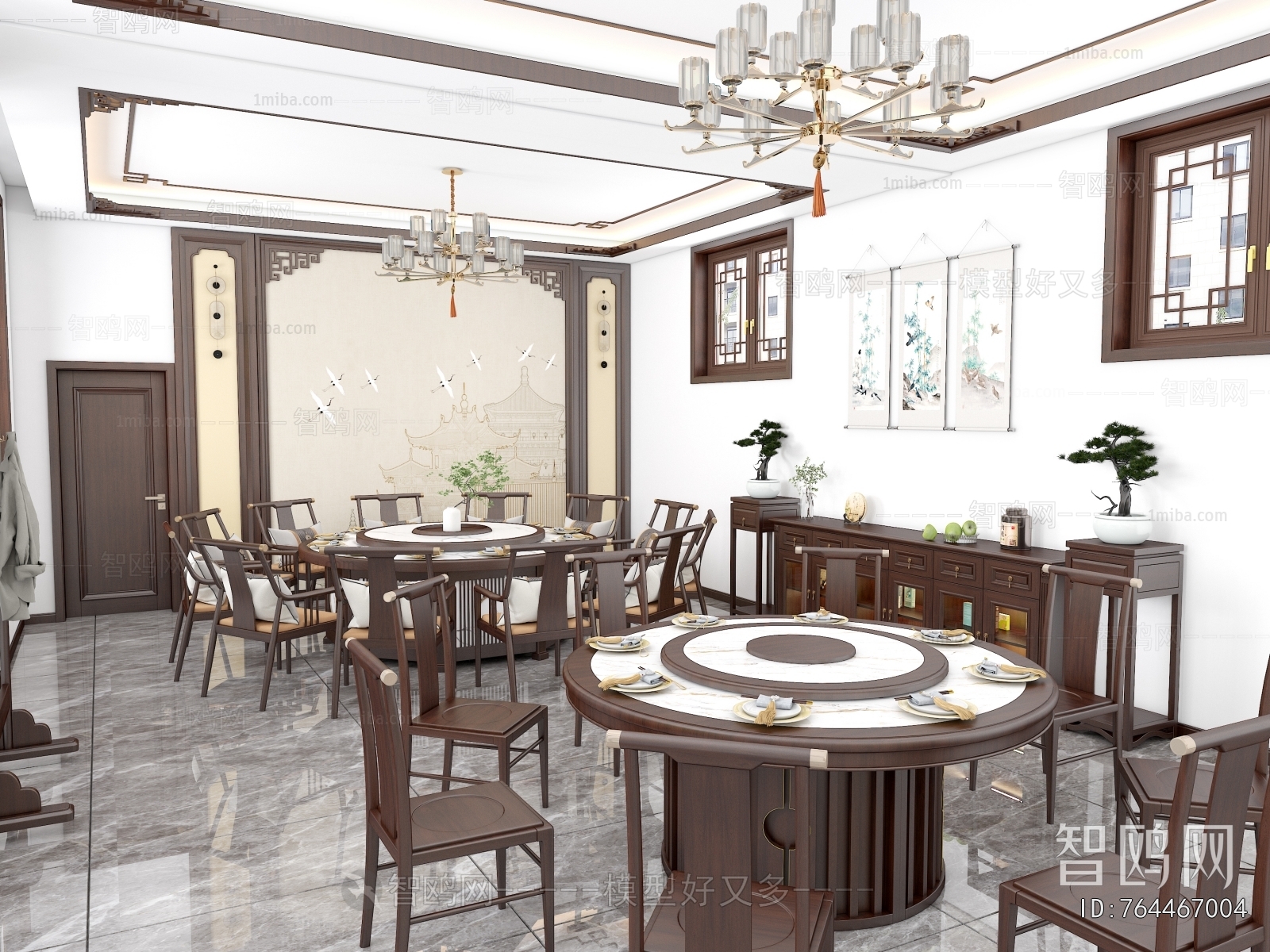 New Chinese Style Restaurant Box