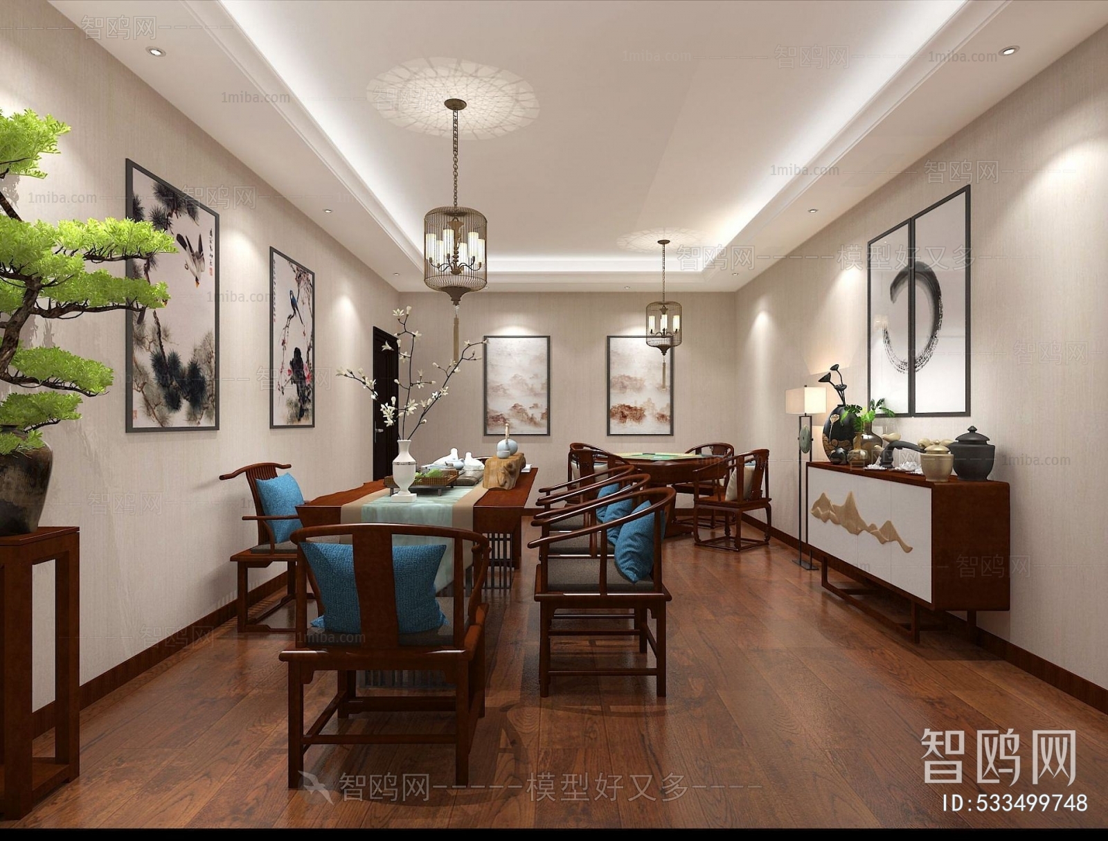 New Chinese Style Tea House