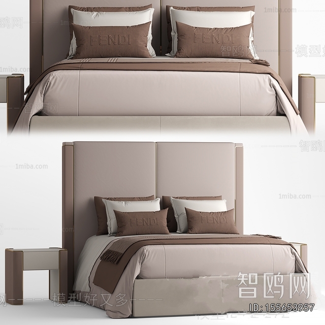 Modern Double Bed