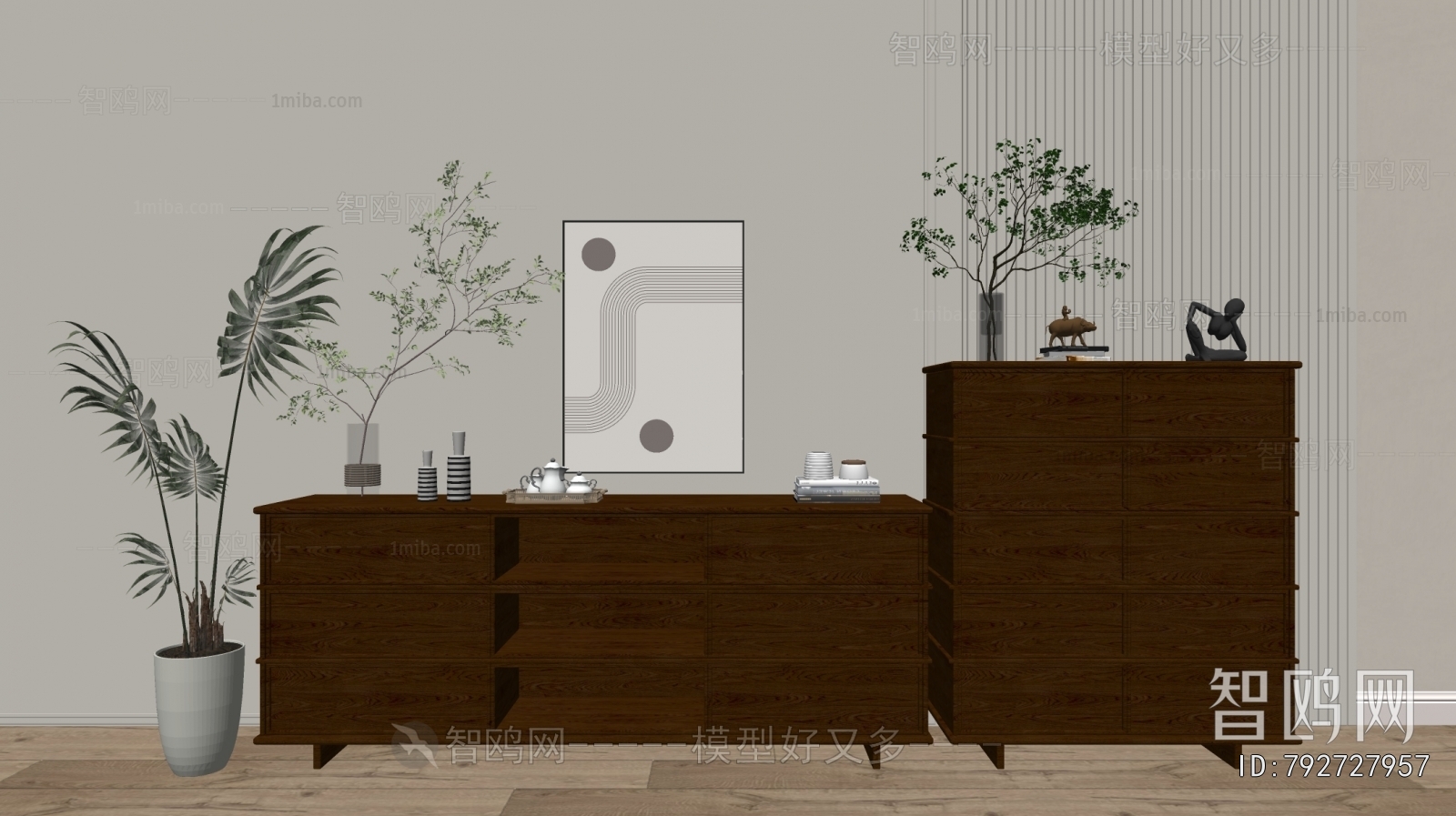 Modern Side Cabinet/Entrance Cabinet