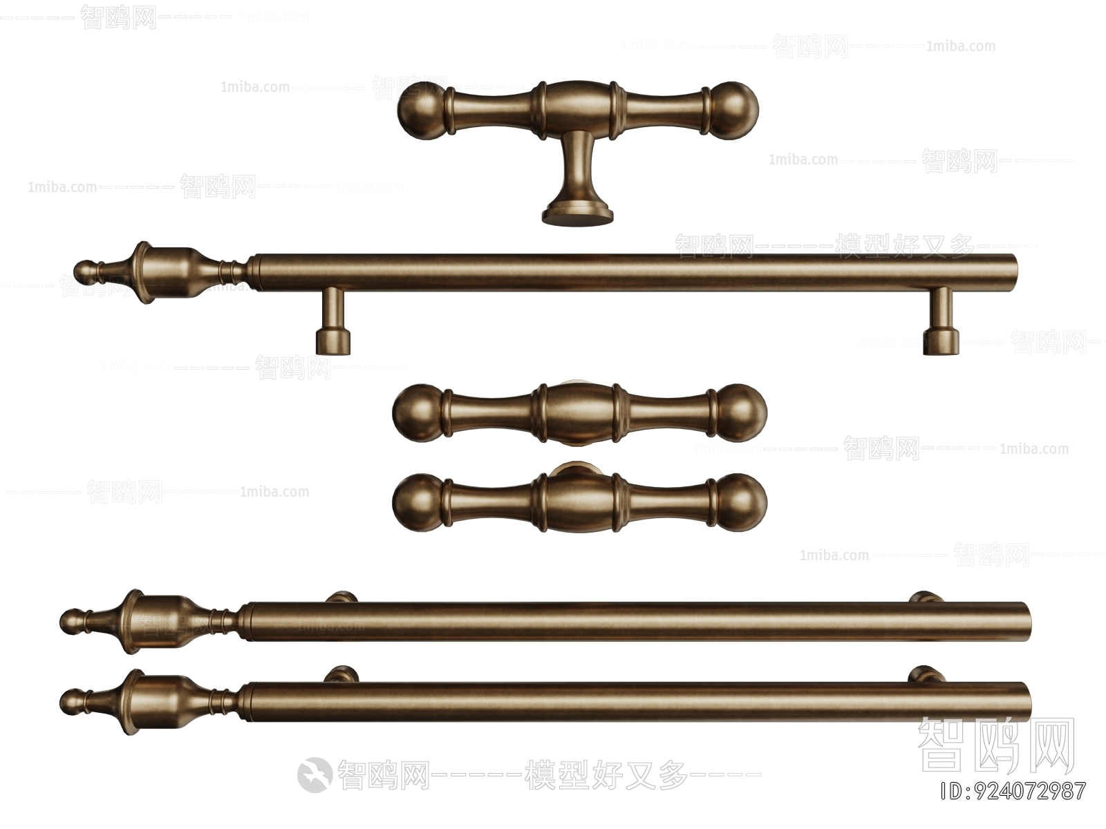 French Style Door Handle