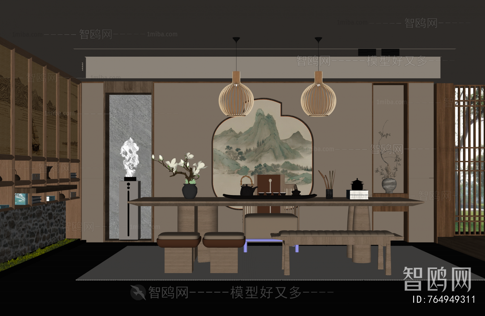 New Chinese Style Tea House