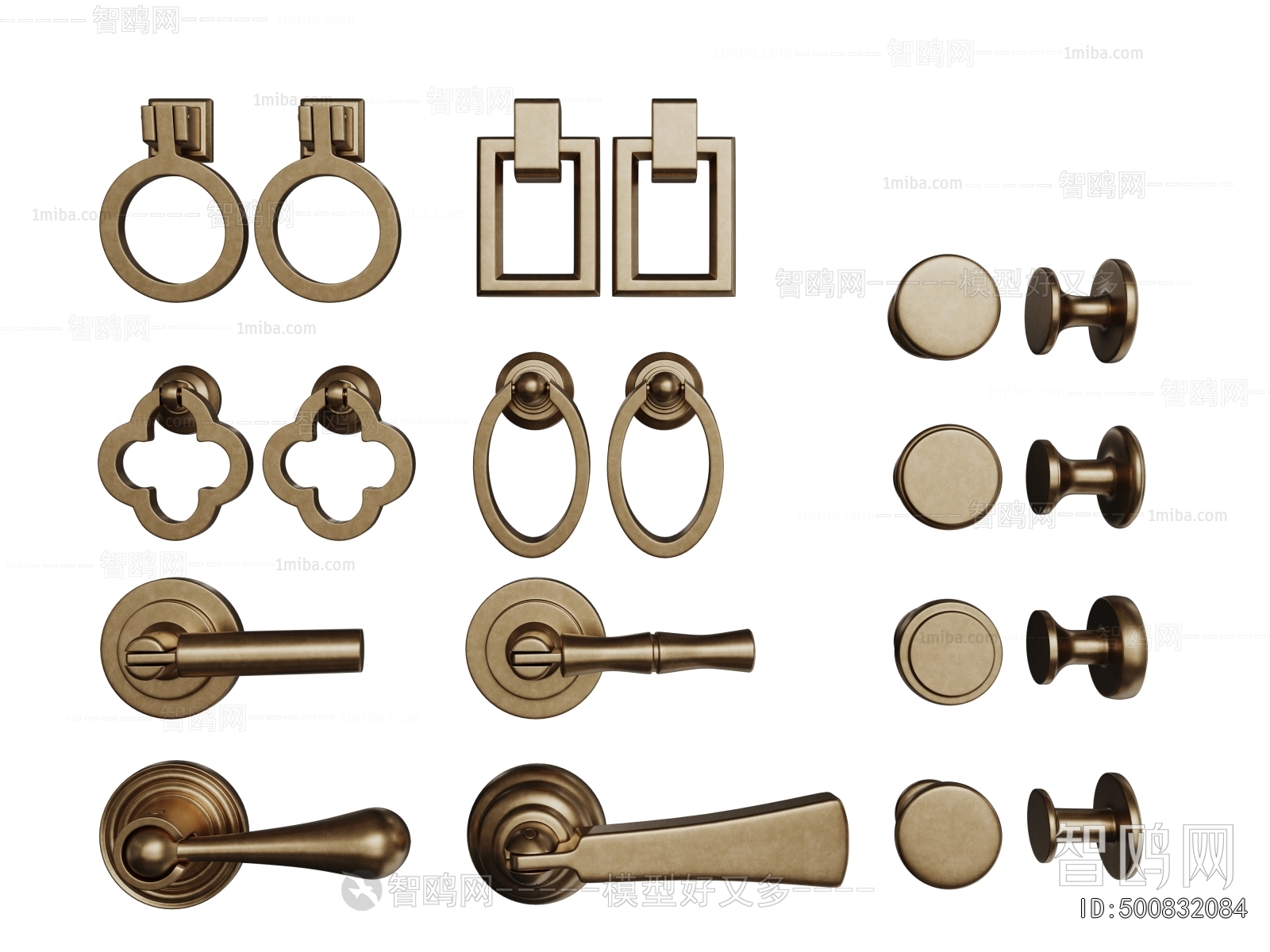 French Style Door Handle