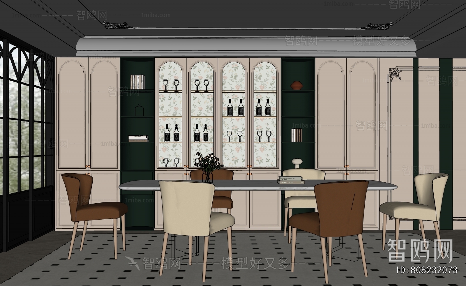 French Style Dining Room