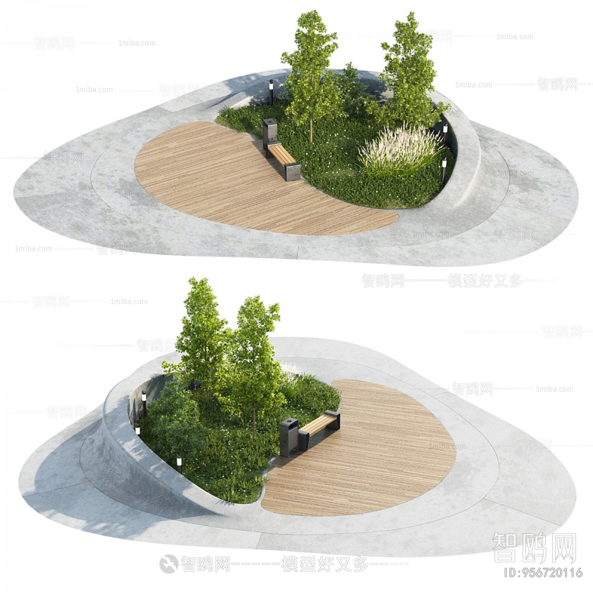 Modern Tree Pool