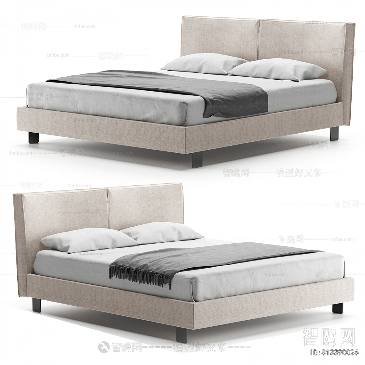 Modern Double Bed