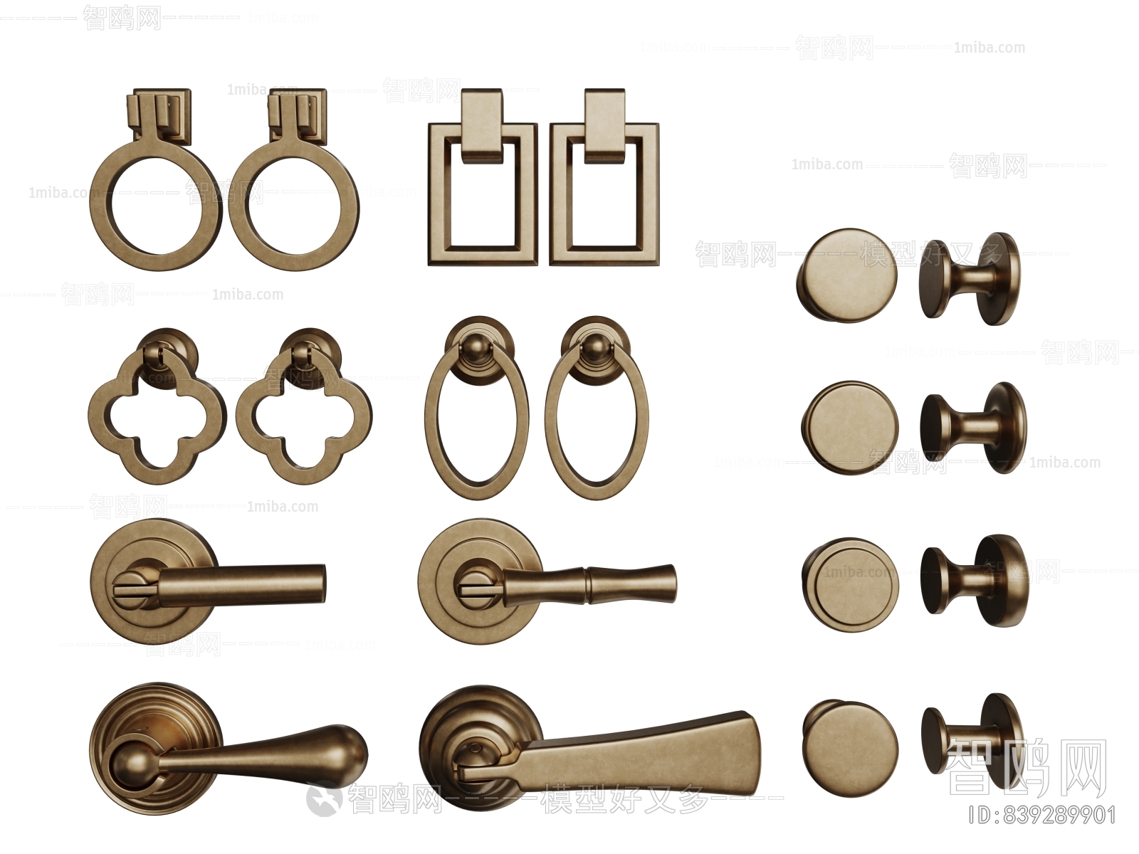 French Style Door Handle