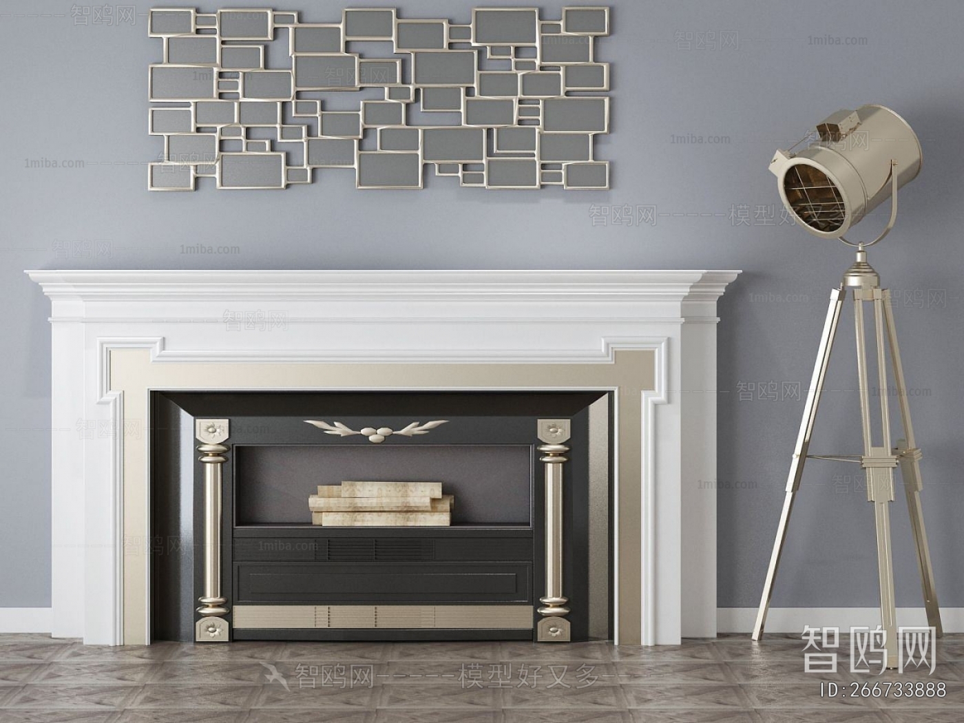 European Style Fireplace