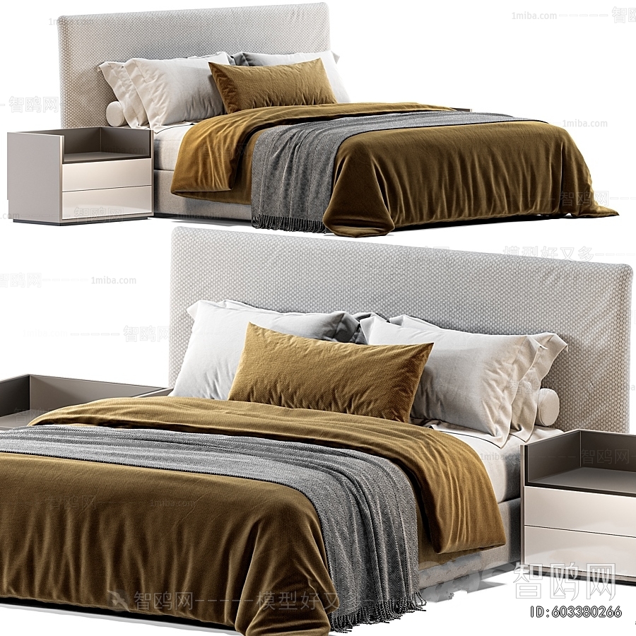 Modern Double Bed