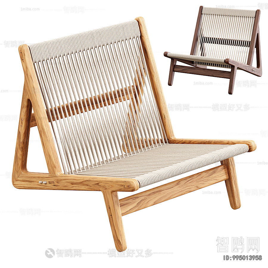 New Chinese Style Lounge Chair