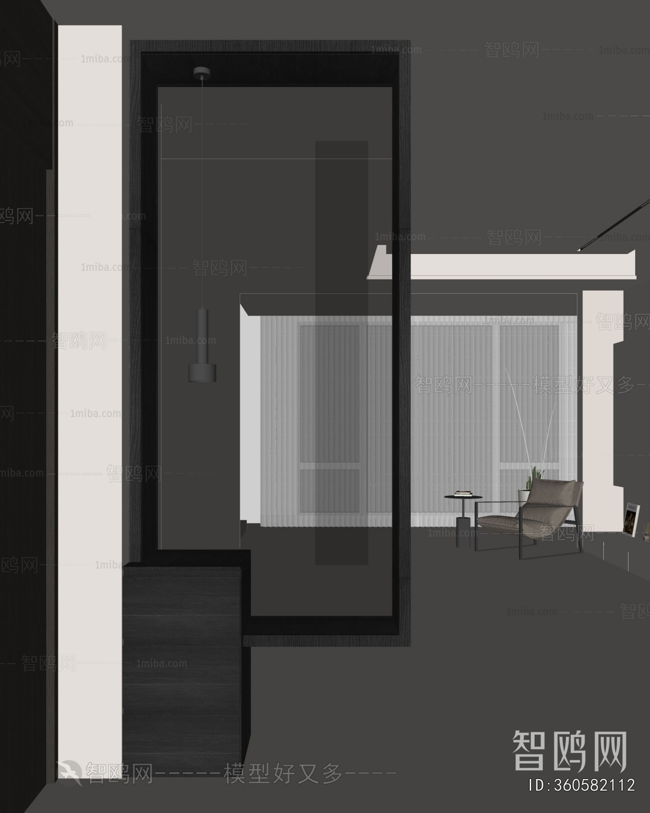 Modern Glass Screen Partition