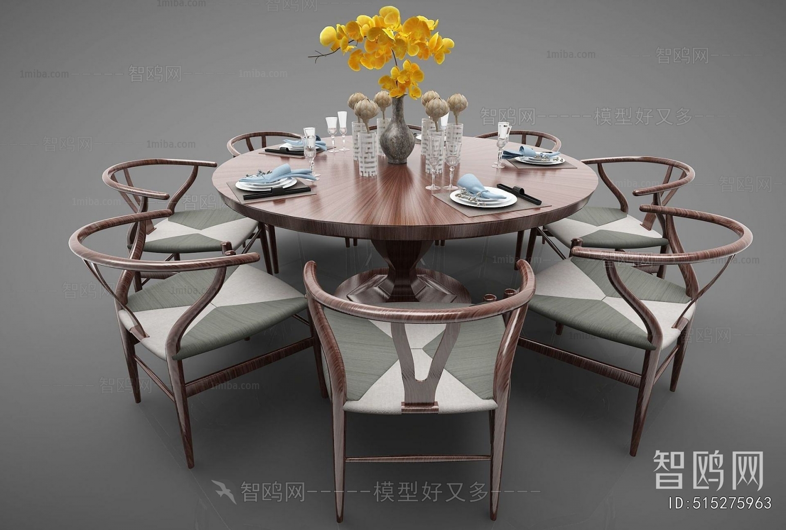 New Chinese Style Dining Table And Chairs