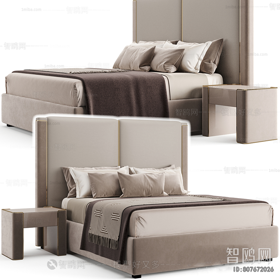 Modern Double Bed
