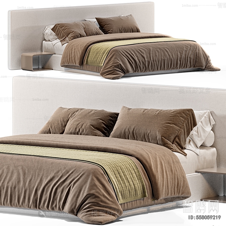 Modern Double Bed