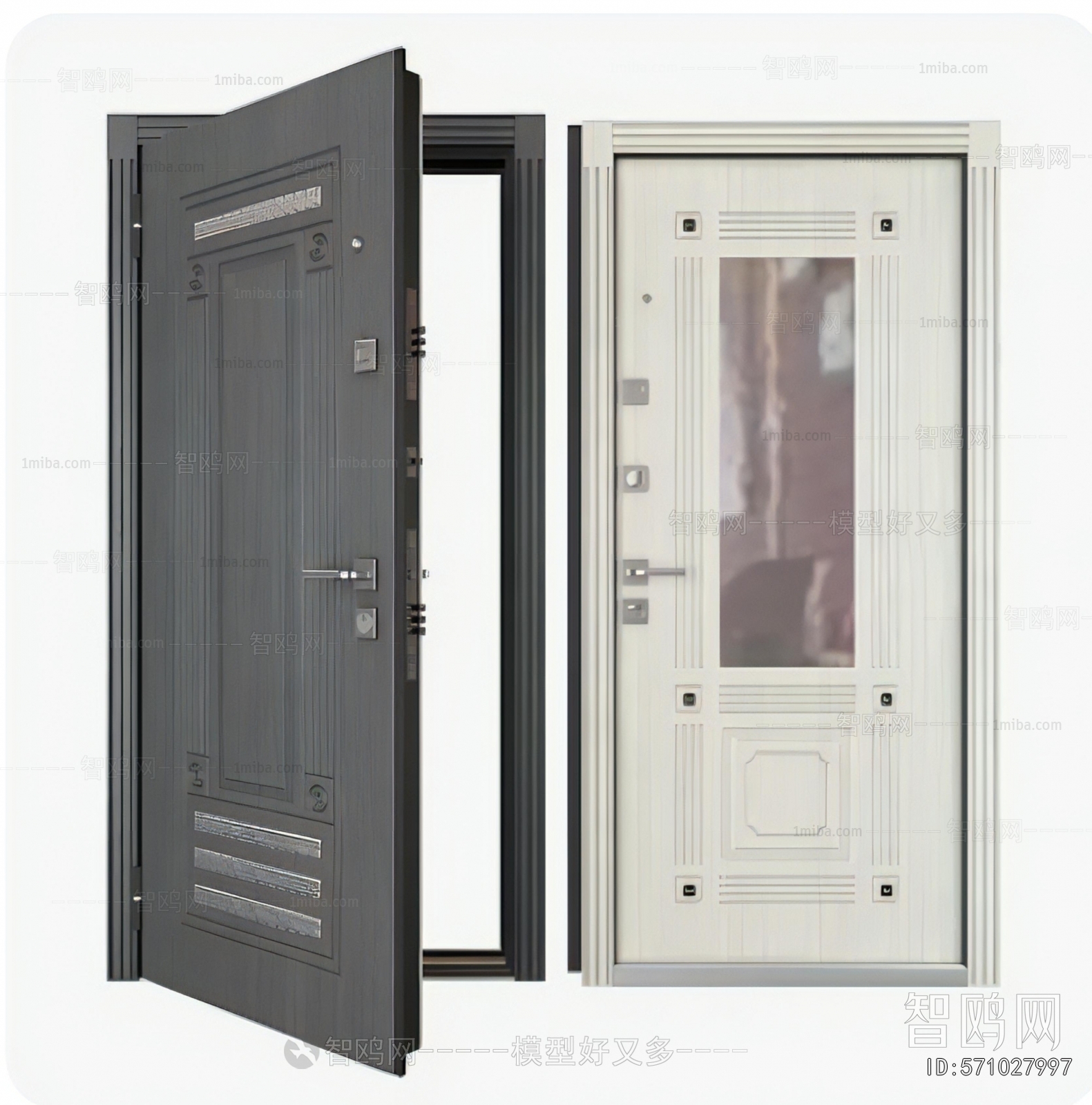 Modern Entrance Door