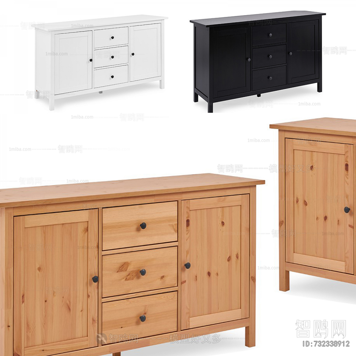 Nordic Style Side Cabinet