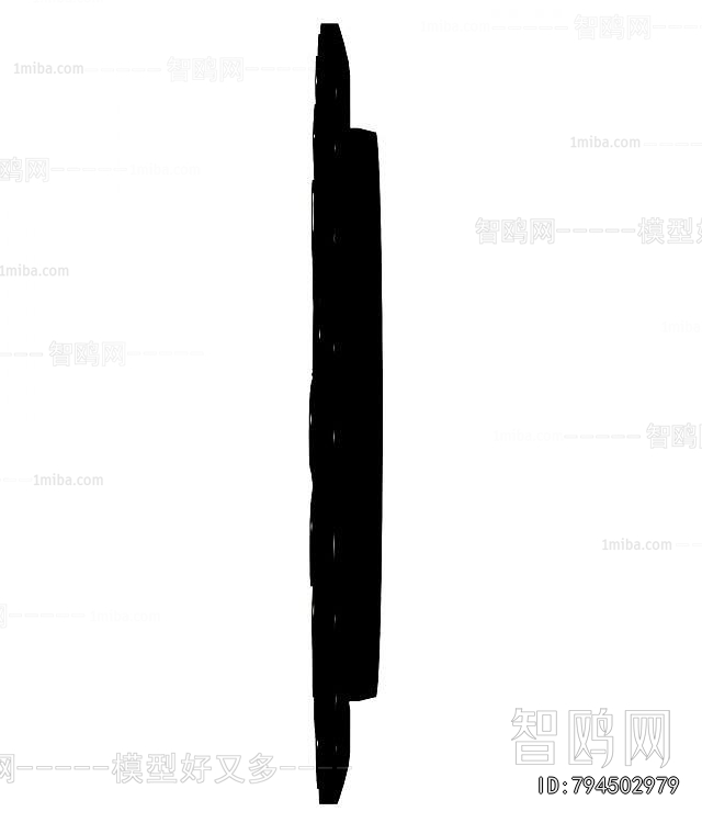 European Style Plaster Carved Top Plate