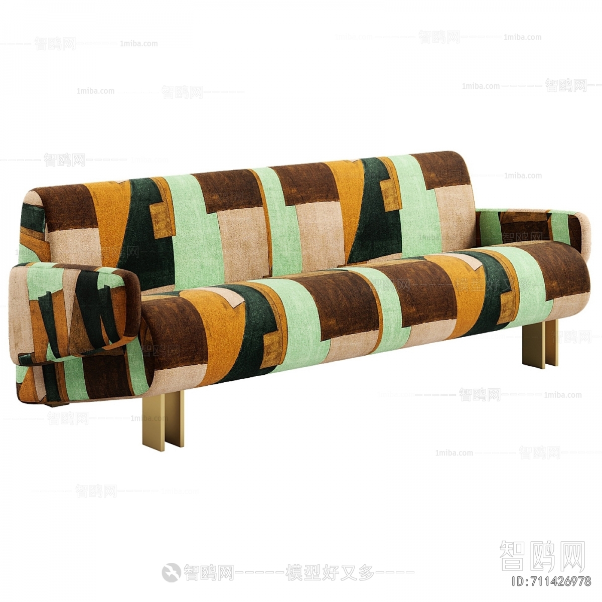 Modern Multi Person Sofa