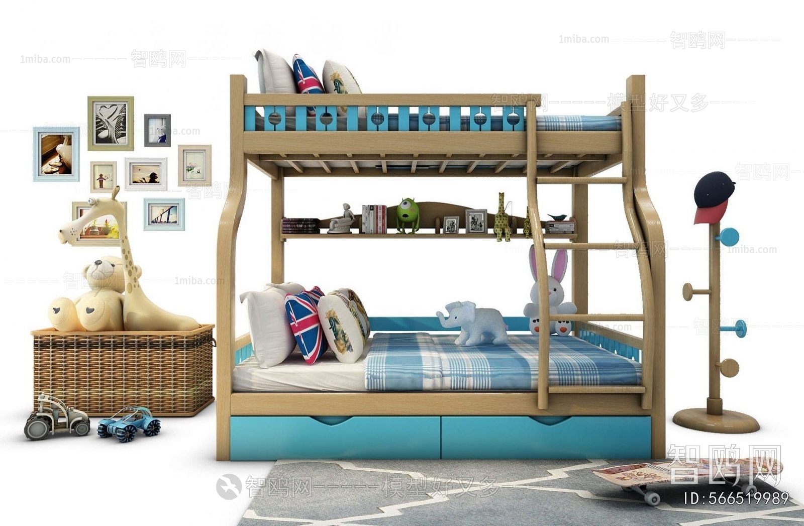 Modern Bunk Bed