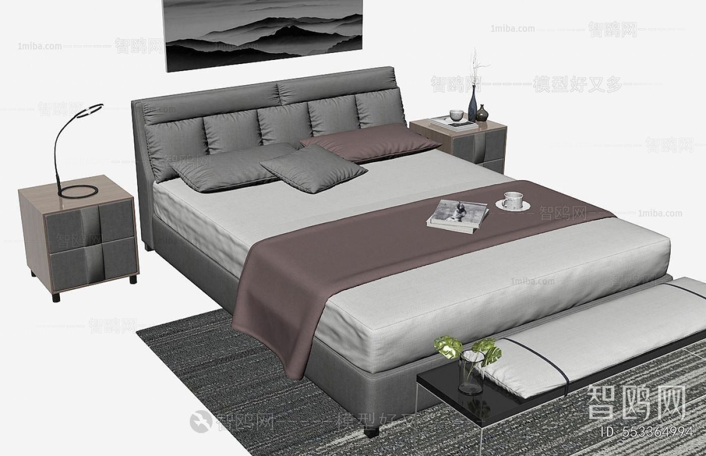 Modern Double Bed