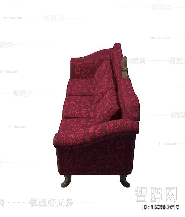 European Style Three-seat Sofa