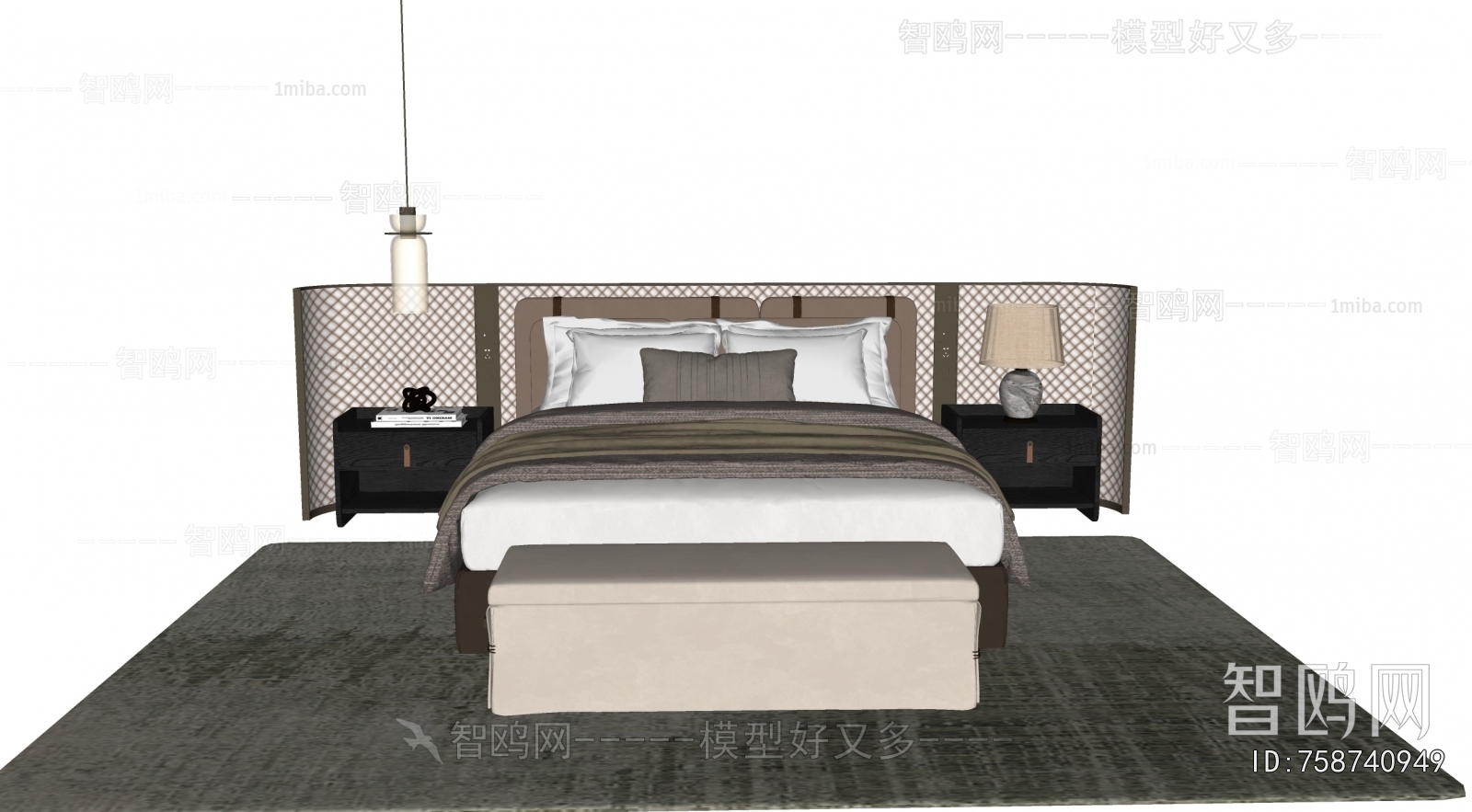Modern Double Bed