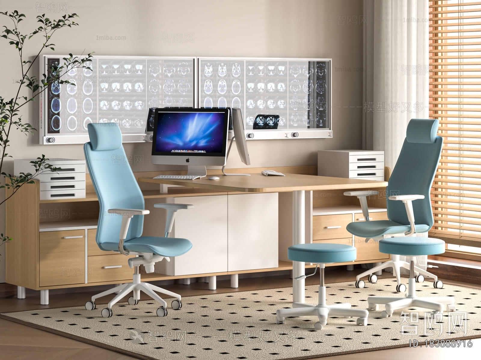 Modern Office Desk And Chair