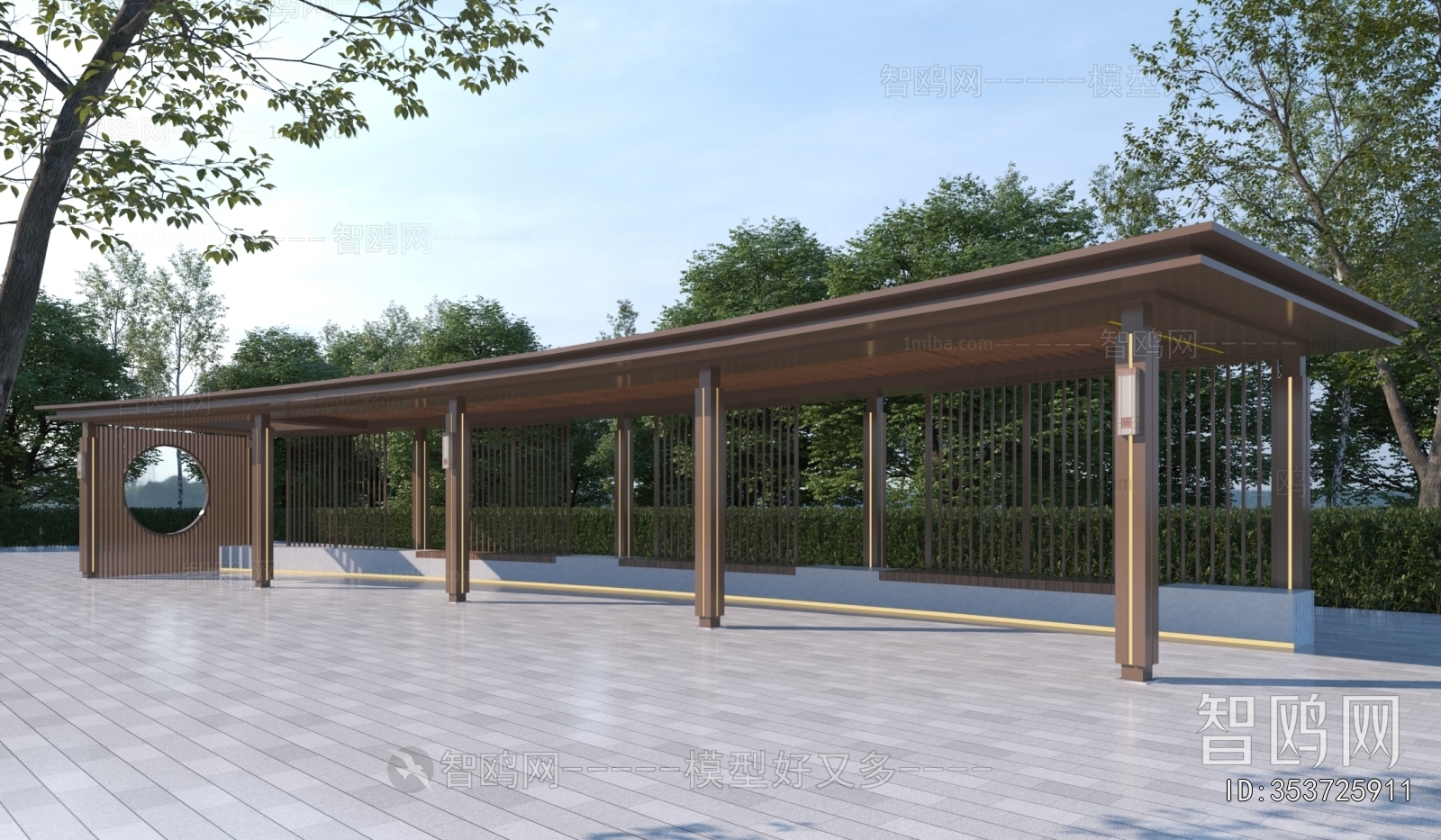 New Chinese Style Gallery Frame