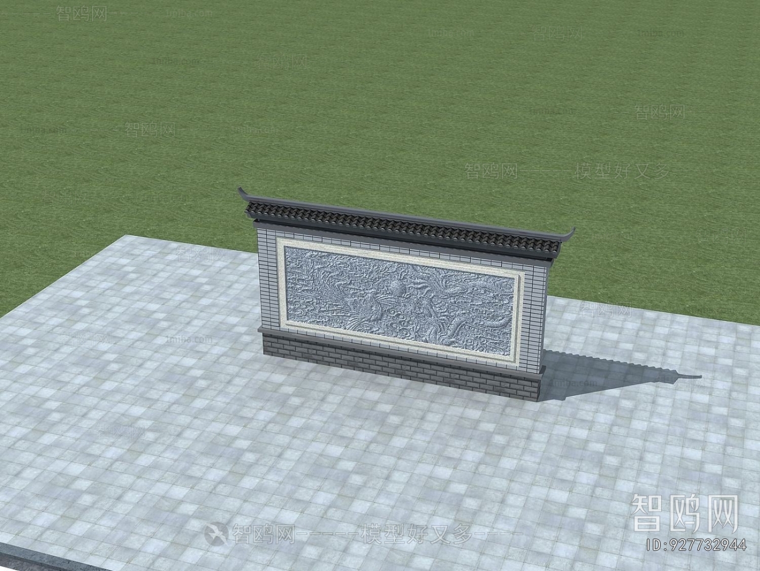 New Chinese Style Landscape Wall