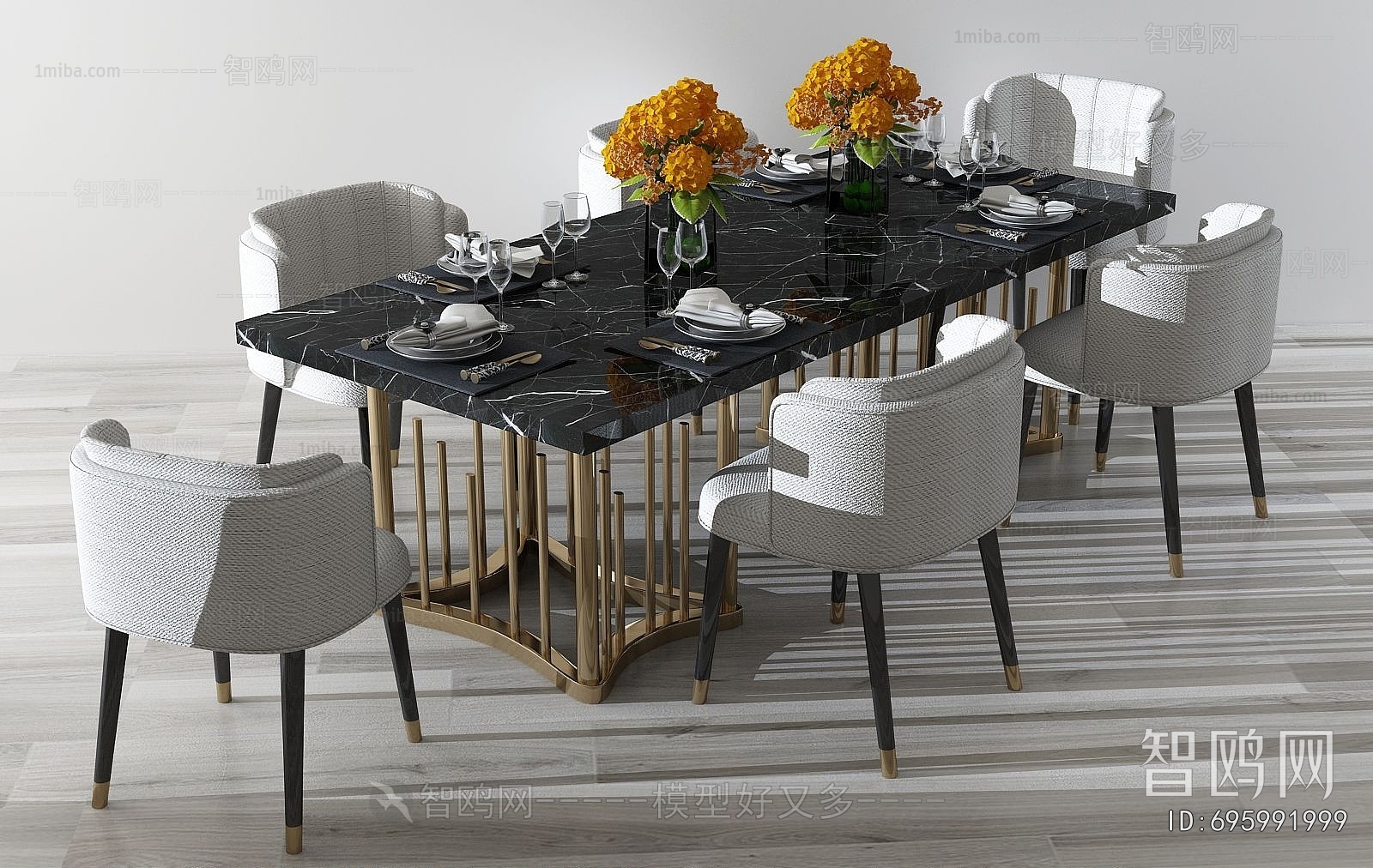 Modern Dining Table And Chairs