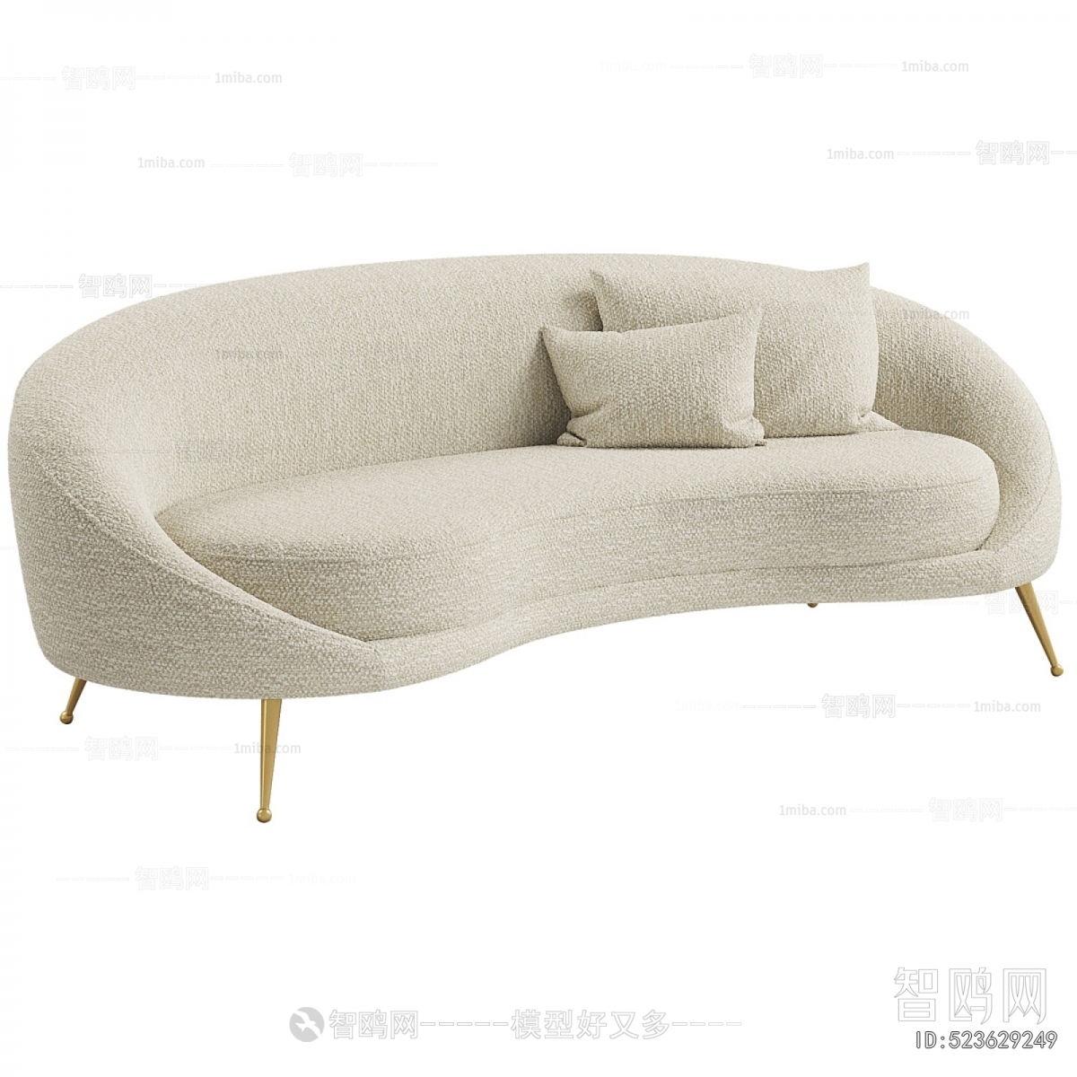 Modern Curved Sofa