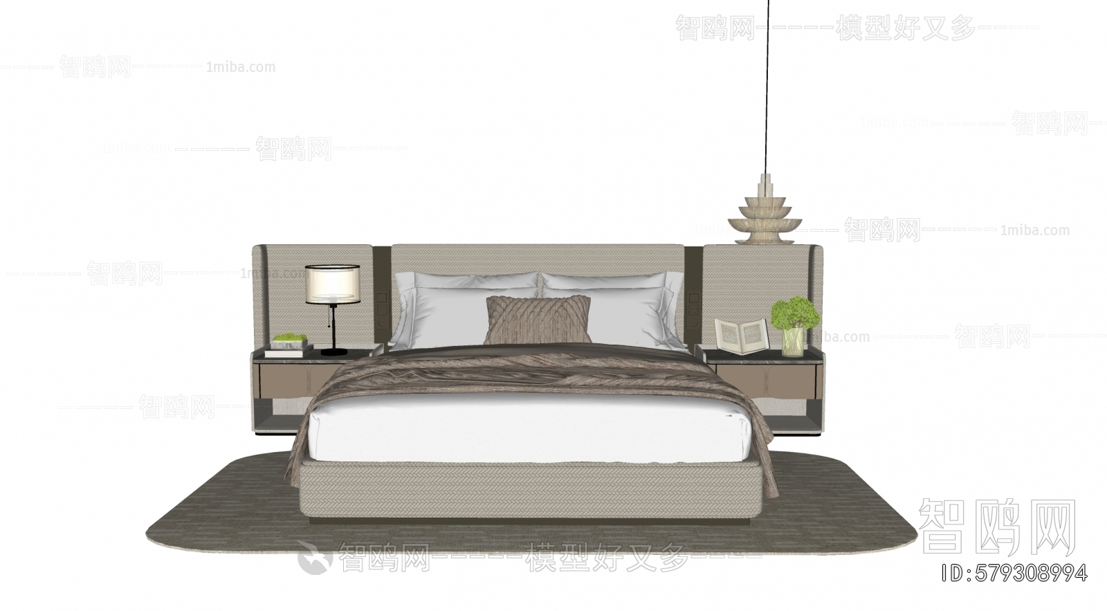 Modern Double Bed