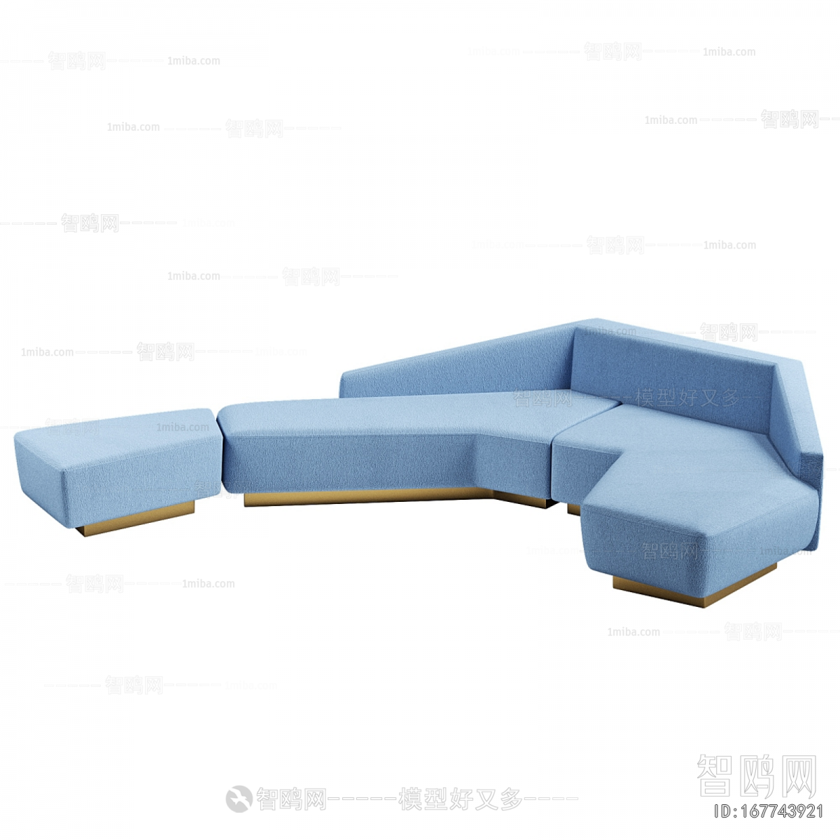 Modern Curved Sofa