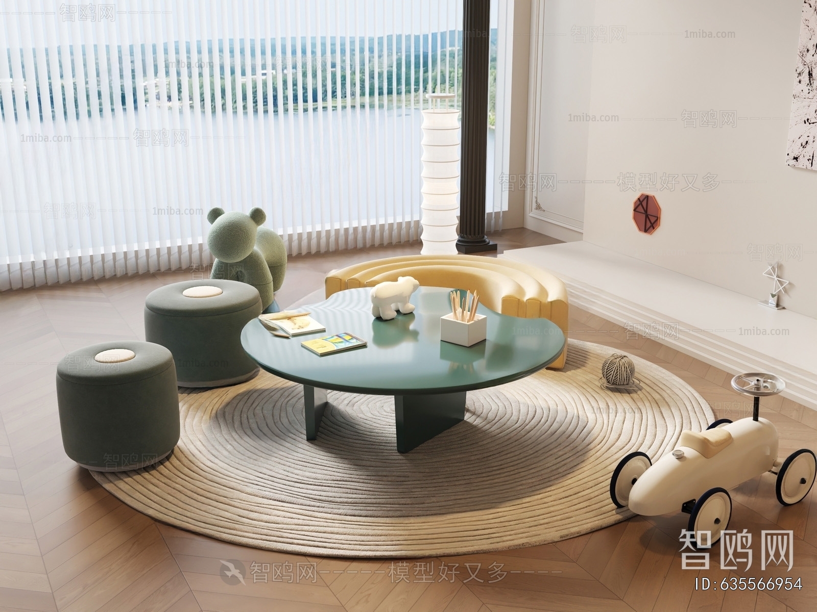 Modern Children's Table/chair