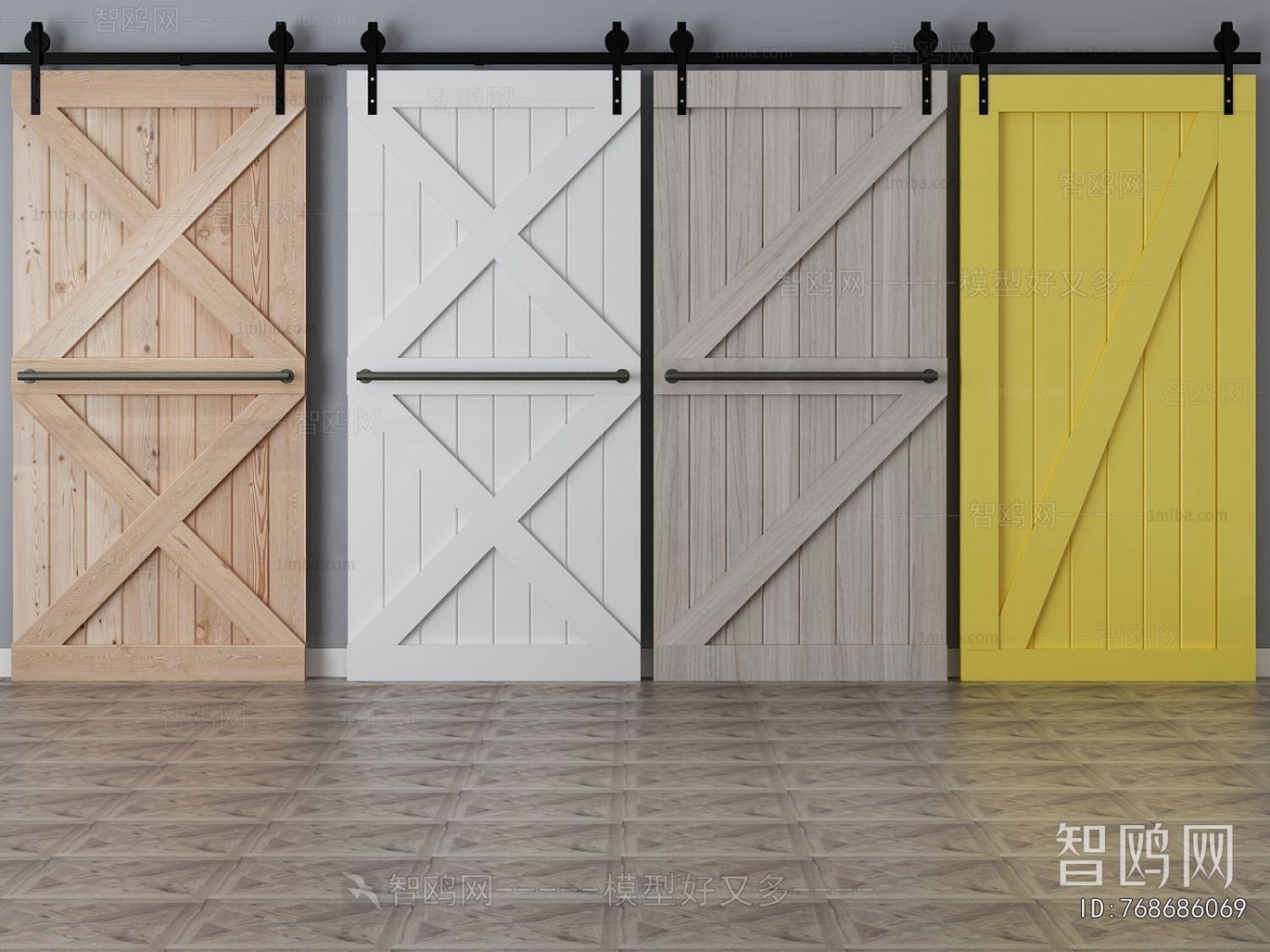 Industrial Style Door