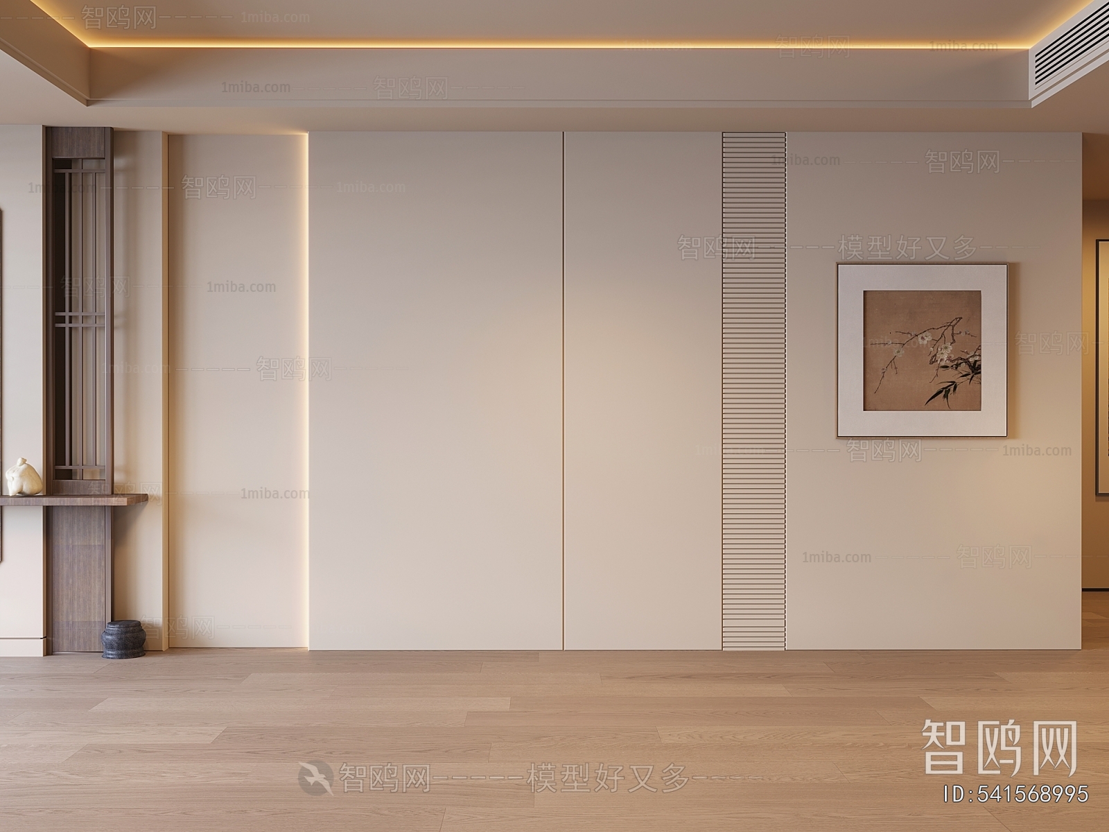 New Chinese Style TV Wall