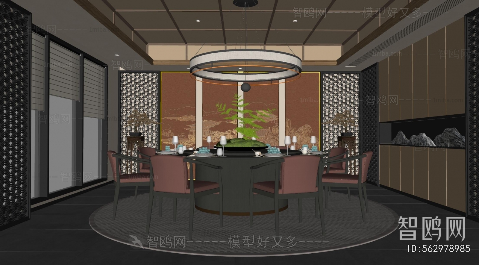 New Chinese Style Restaurant Box